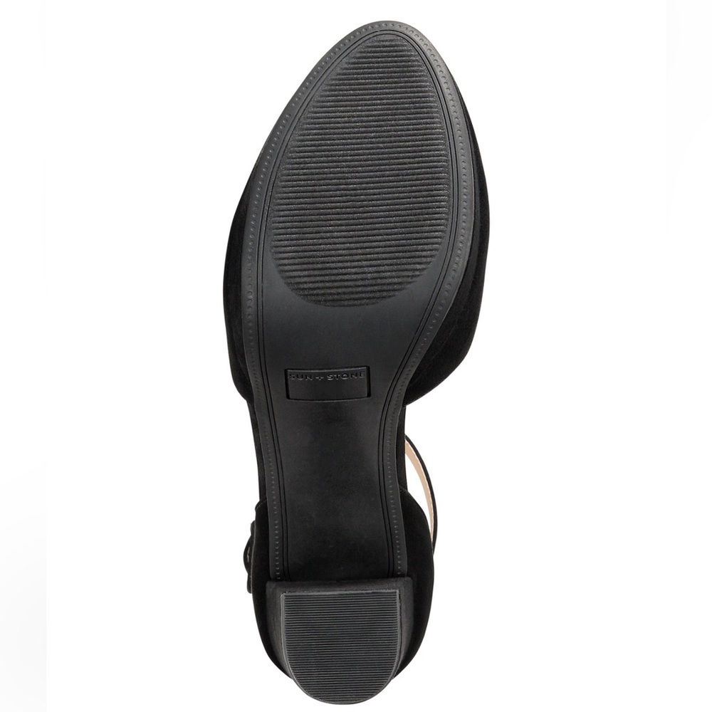 Sun + Stone Black Platform Heels - Picture 5 of 8